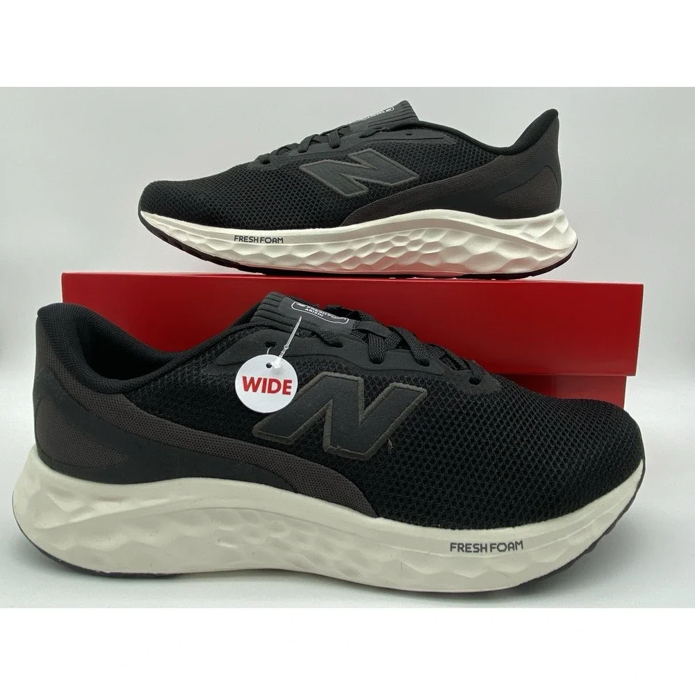 New Balance Fresh Foam Arishi v4 Men's Running Shoes Black MARIS2ZL Size 10.5 4E